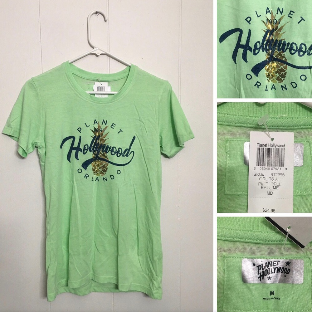 NWT Planet Hollywood Orlando Florida T-Shirt